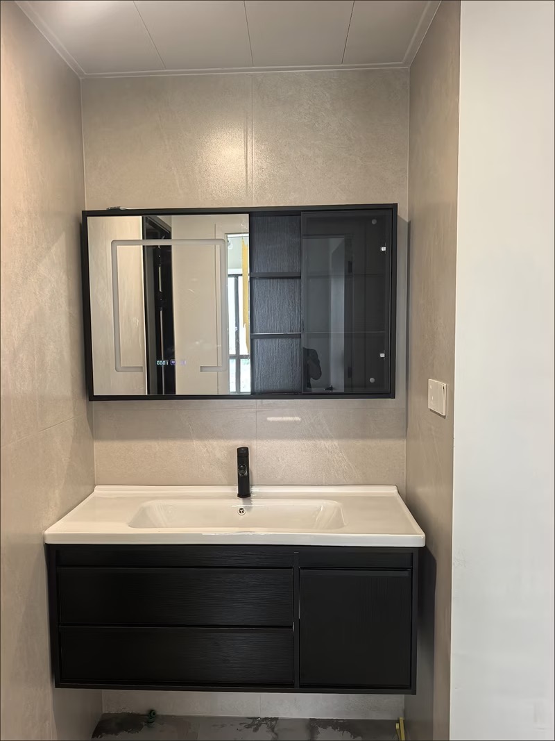 Bathroom Vanity with Mirror & Storage photo 2