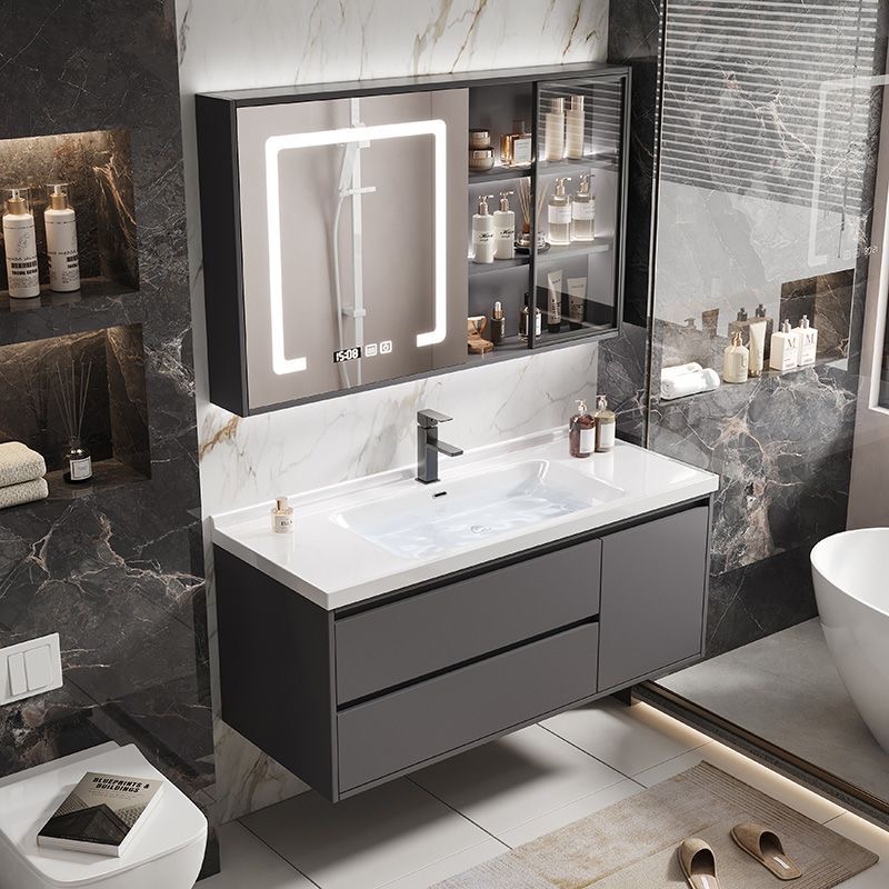 Bathroom Vanity with Mirror & Storage photo 7