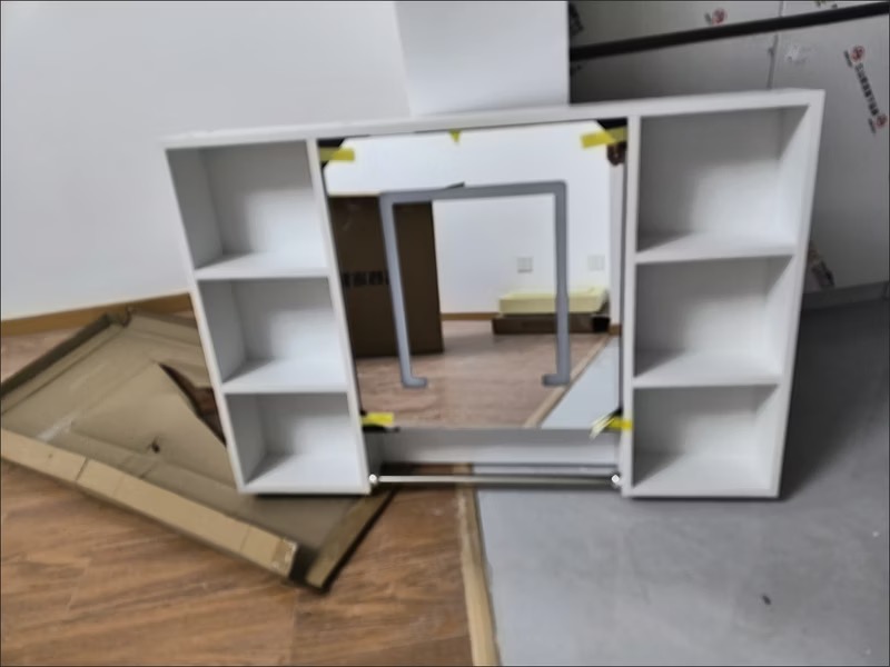 Bathroom Vanity with Mirror & Storage photo 6
